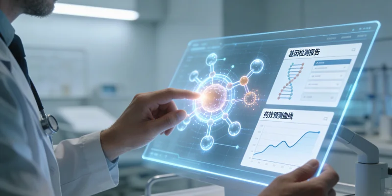 淄博市民在医院进行基因检测采样