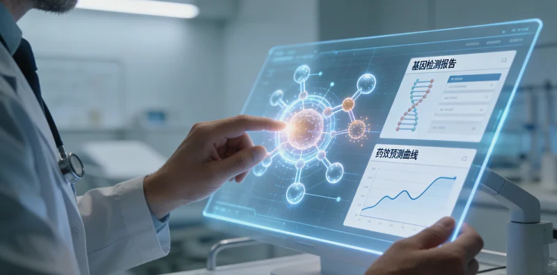 永州护士为新生儿进行基因检测足