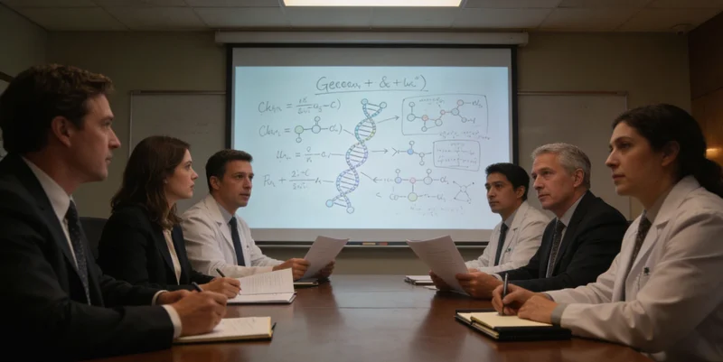 医生与咨询者正在诊室内，针对一