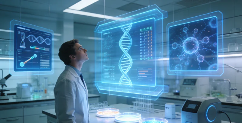 高通量测序实验室进行基因数据分