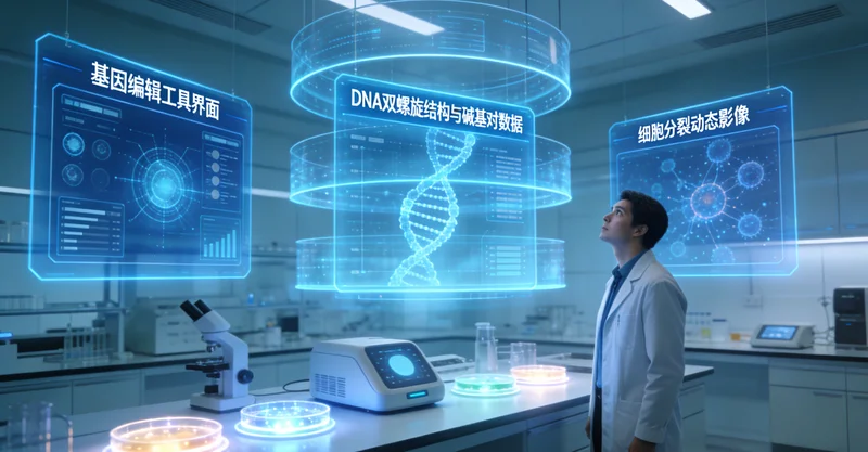 清镇家庭与医生一起查看基因检测