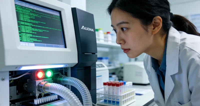 乌鲁木齐医院护士为新生儿采集足