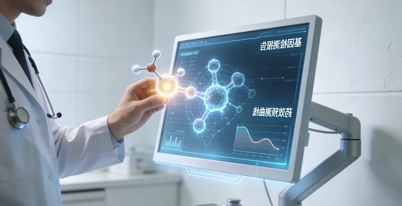防城港医生与患者讨论基因检测必