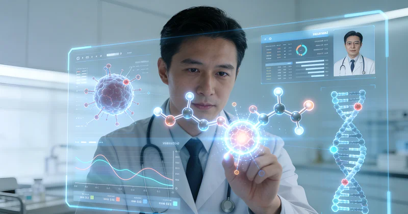 兴平医生向患者解读肺癌基因检测