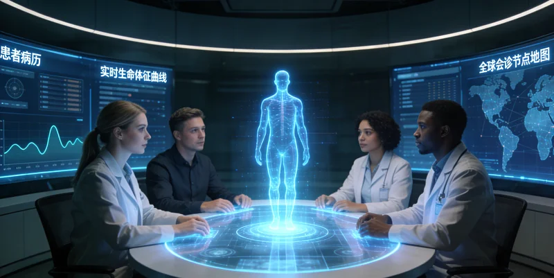 玉林医生与患者家属沟通病情场景