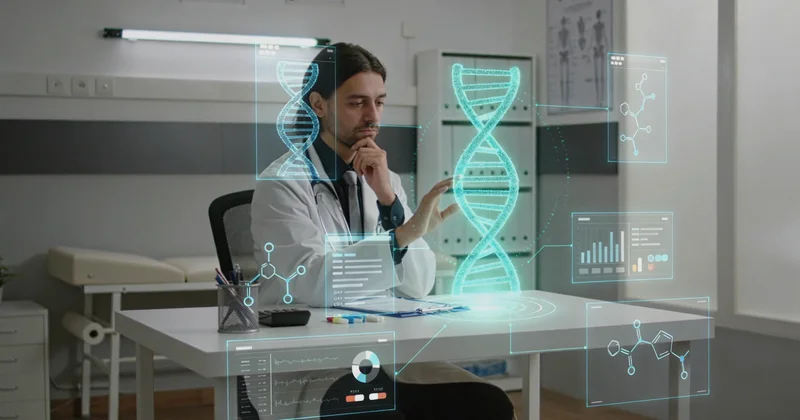 广安医生为居民解读耳聋基因检测