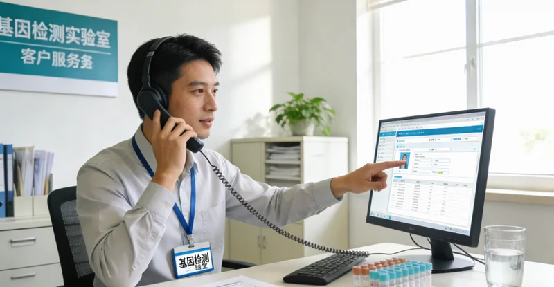 漳州遗传咨询师与家庭进行Pen