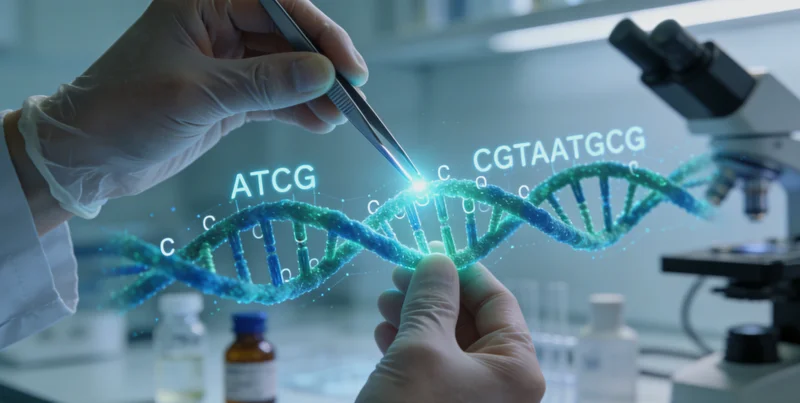 佳木斯家庭与医生共同查看基因检
