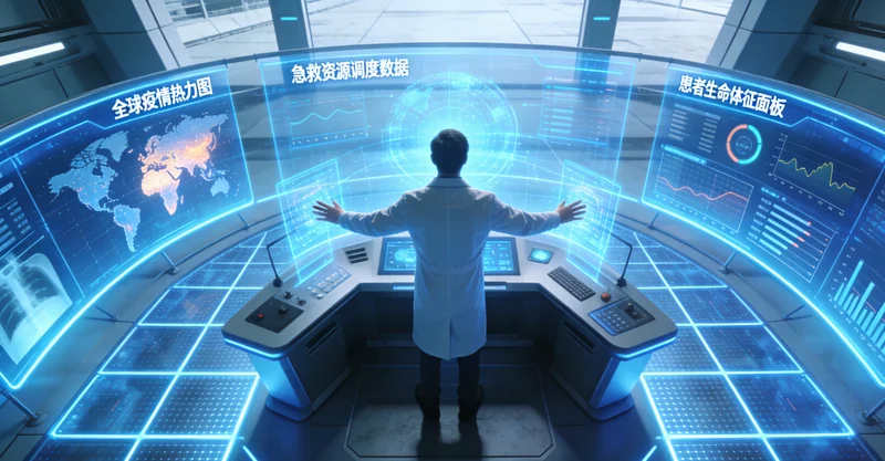 朔州现代化医疗建筑外景