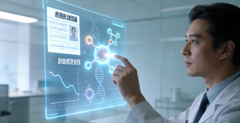 张家界医生与患者讲解子宫内膜癌