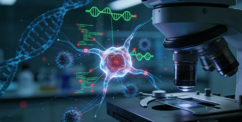 专业实验室进行高通量基因测序数