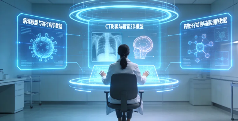 淮北家庭在诊室进行遗传咨询场景