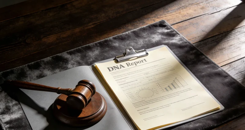 遗传咨询专家在办公室内，正向咨