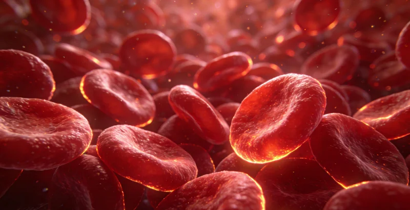 医生在诊室内，正向患者展示并讲