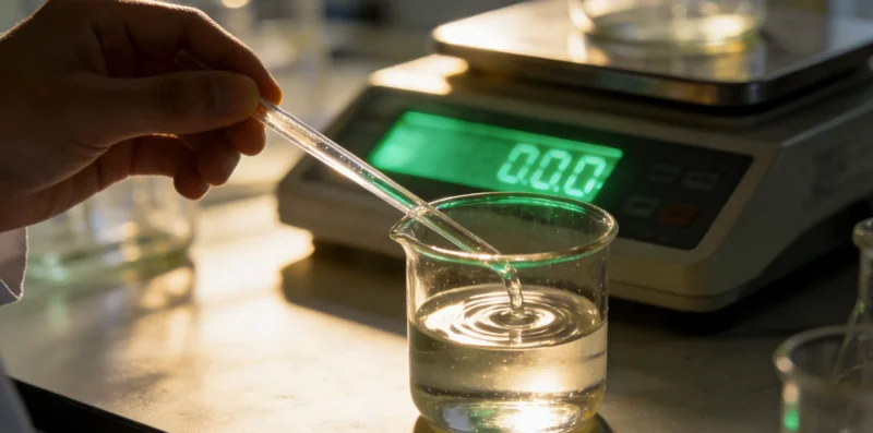 医生在办公室内,手持检测报告与