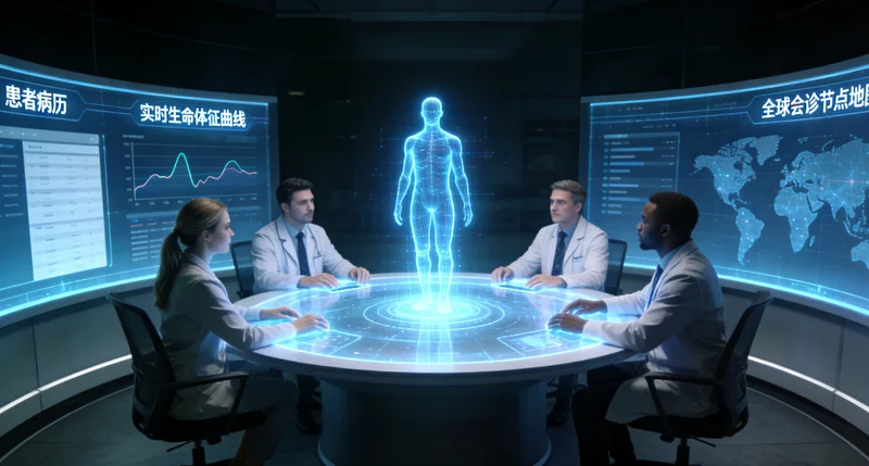 昭通市民在医院进行遗传咨询场景