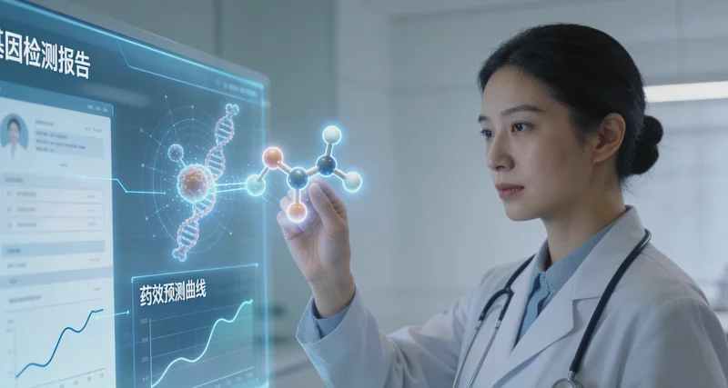 西昌医生为居民解读基因检测报告