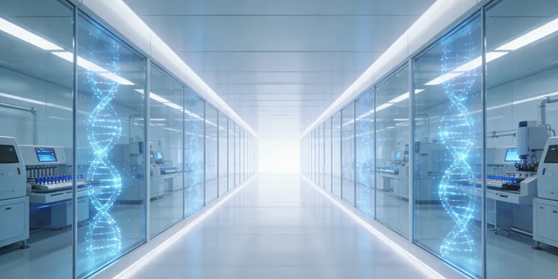 护士正在为一位成年人轻柔地采集