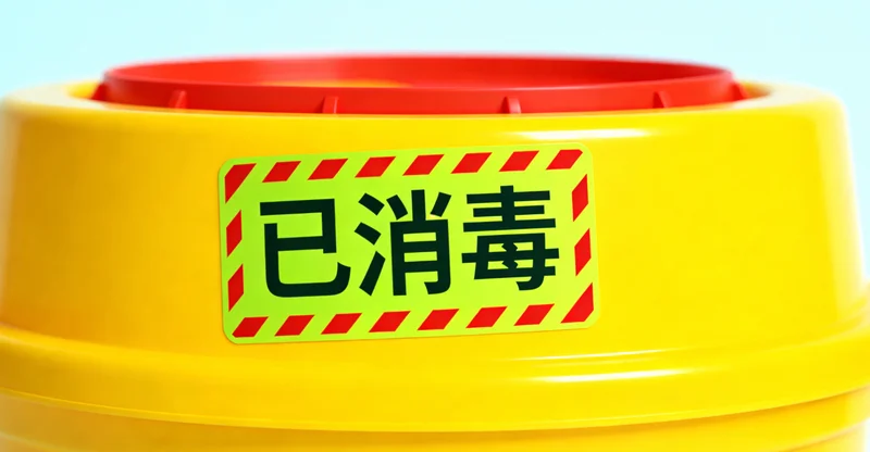 身着专业制服的服务人员手持生物