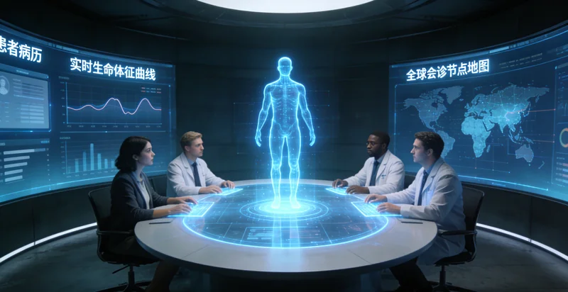 清镇家庭进行遗传咨询沟通场景