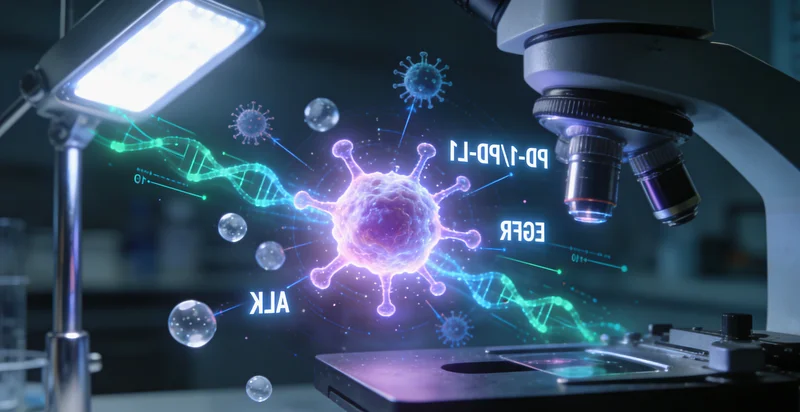 吕梁肺癌患者与医生讨论基因检测