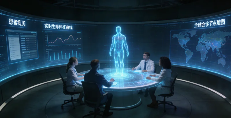 和田家庭与孩子互动聆听自然声音