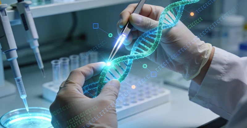 河池家庭共同面对基因检测结果,