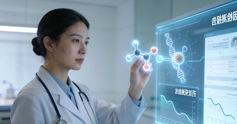 云浮医生与患者家属查看ALK基