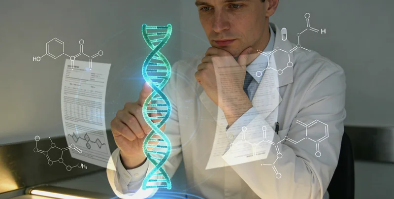 枣庄遗传咨询师向患者解释基因检