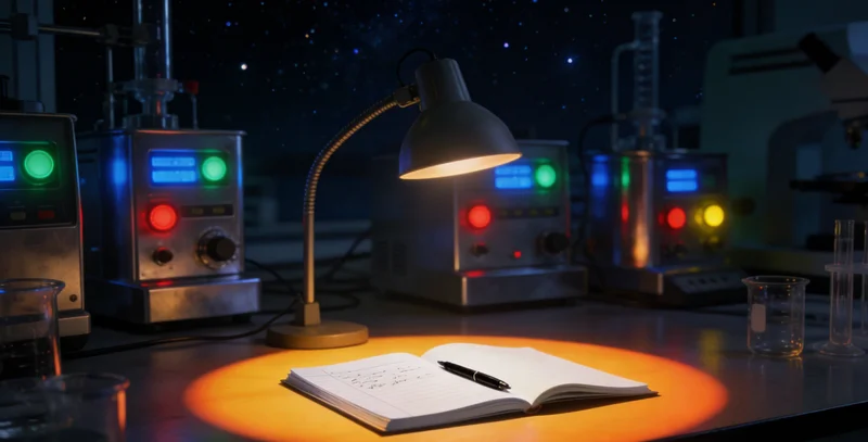 电脑屏幕上显示彩色的基因序列图