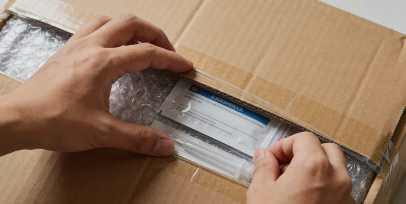 一家人手牵手在户外散步，背影温