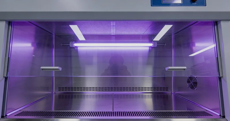 医生正在电脑前查看详细的检测报