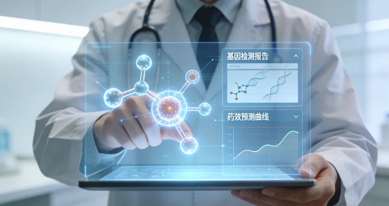 萍乡家庭在医院进行遗传咨询场景