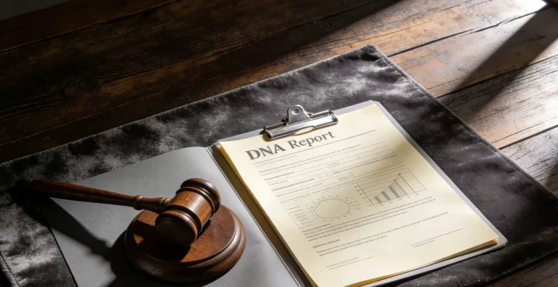 医生正在为咨询者解读基因检测报