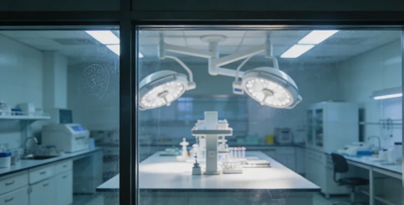 实验室科研人员正在操作高通量测