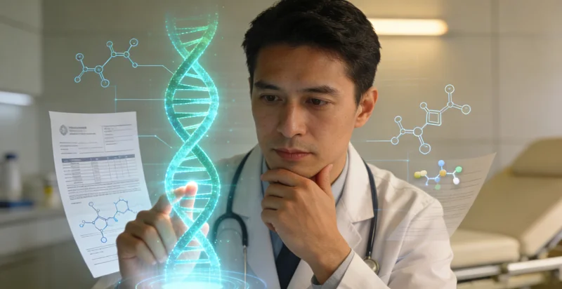 鄂前旗家庭共同查看基因检测报告