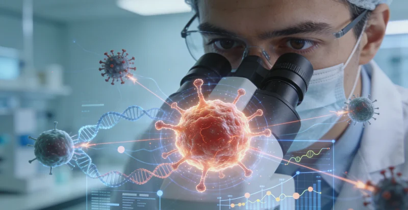 信阳护士为患者进行基因检测静脉