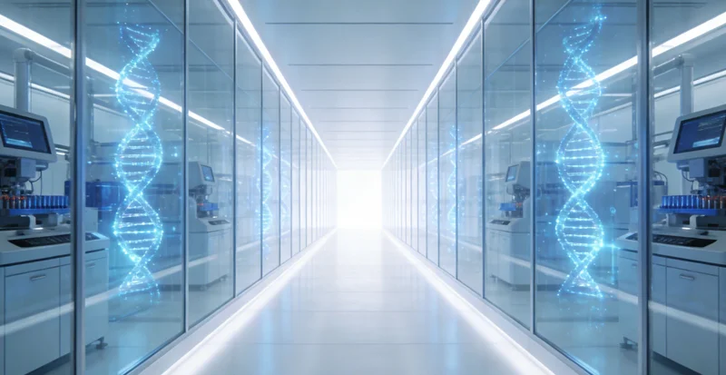 医生正在向患者讲解病原基因检测