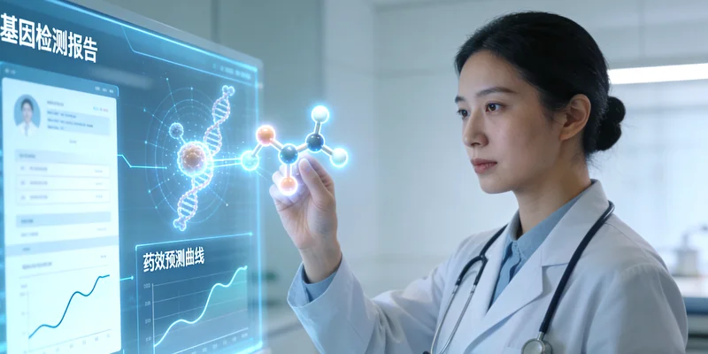 西苏旗老人查看看不懂的基因检测