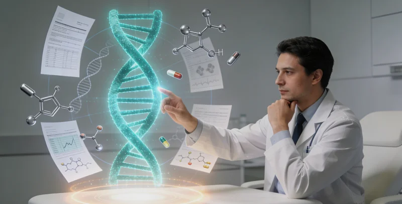 穆棱医生为患者解读肺癌基因检测