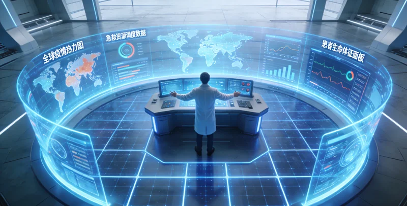 四平城市与健康家庭融合概念图