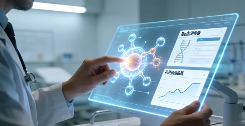 在拉萨医院进行基因检测样本采集