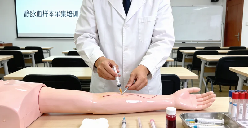 随州医院护士进行基因检测静脉血