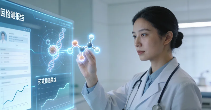 北京患者阅读基因检测报告并咨询