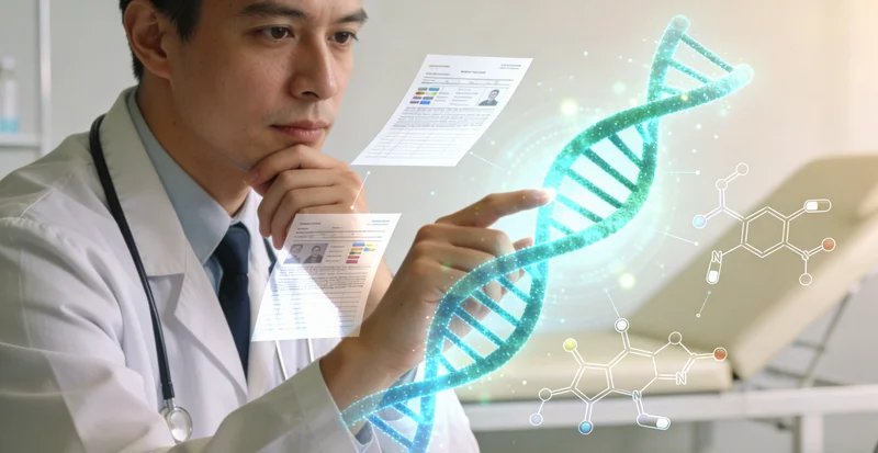 和田遗传咨询师向夫妇讲解耳聋基