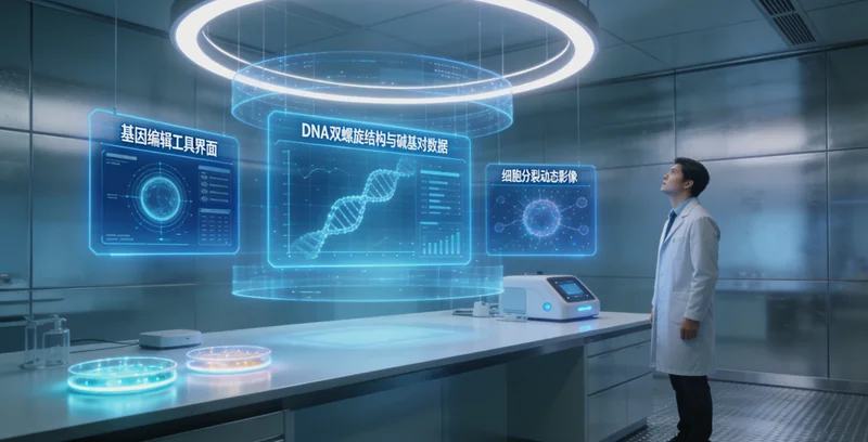 潮州家庭在诊所进行遗传咨询场景