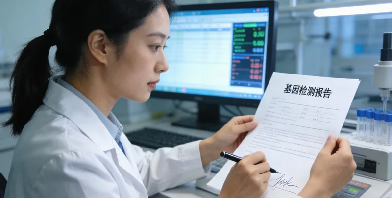 绵阳遗传咨询师解读基因检测报告
