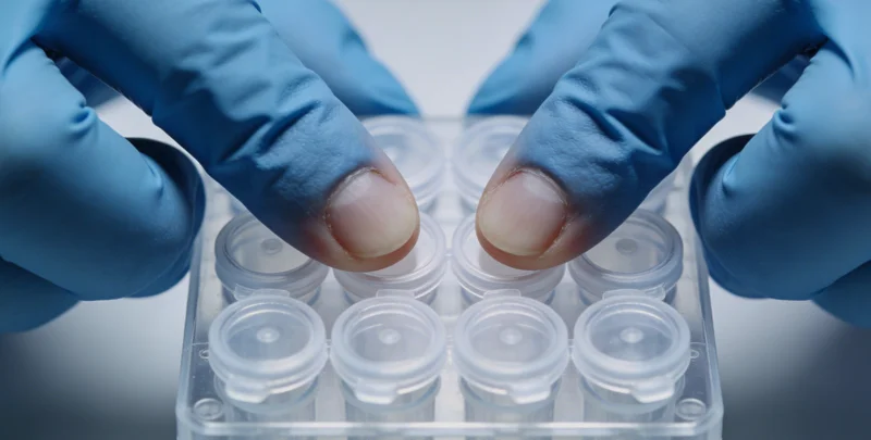 市民在家中为宠物进行无痛采样