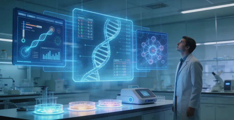 盐城家庭共同查看健康报告进行规