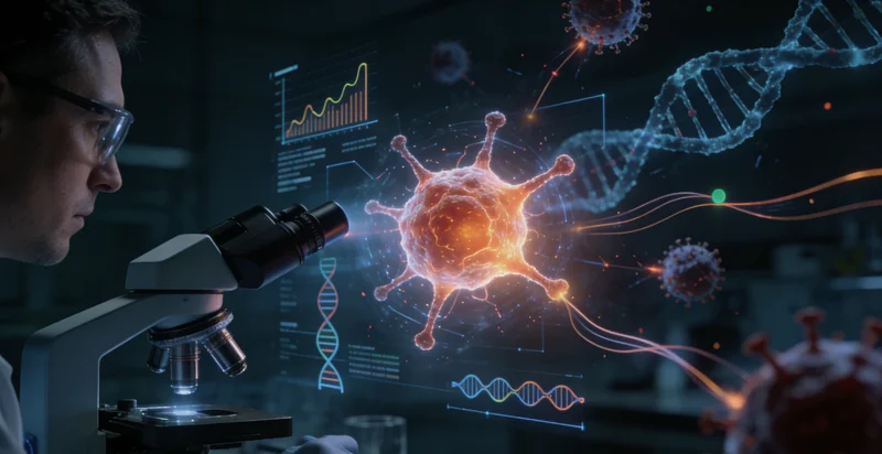 岳阳夫妇在医生指导下查看基因检